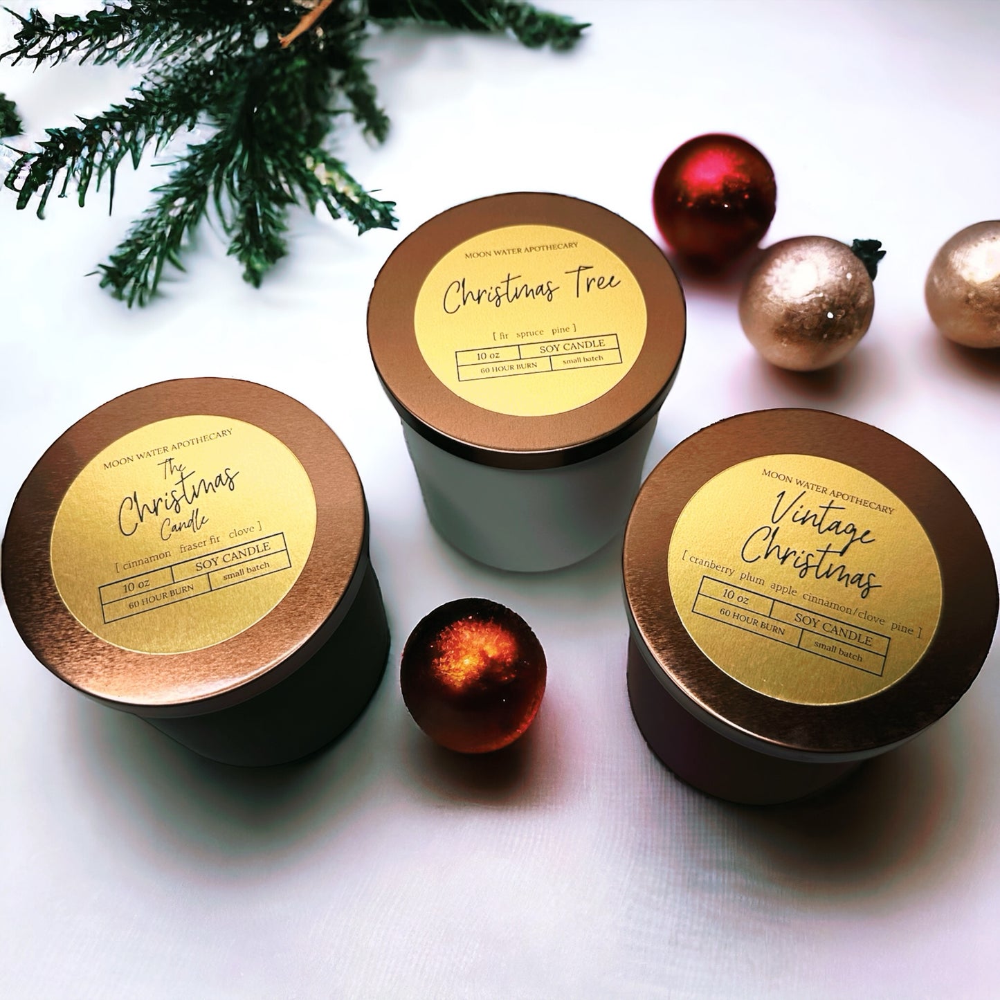 Holiday Candle 3-pack - with FREE GIFT!