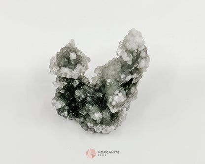 40g Apophyllite and Stilbite on Chalcedony – Natural Crystal Specimen