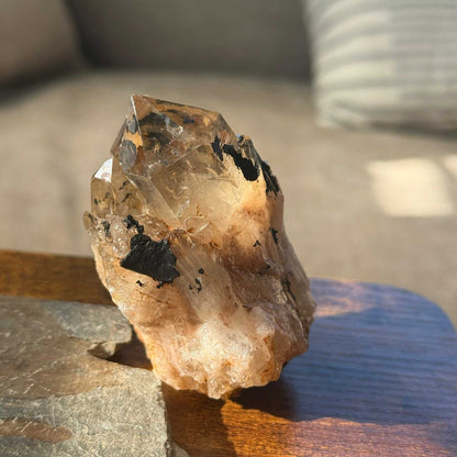 Natural Kundalini Citrine Phaser Cluster 🌠✨