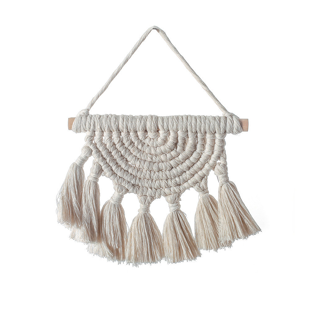 Hand-woven Macrame Tapestry