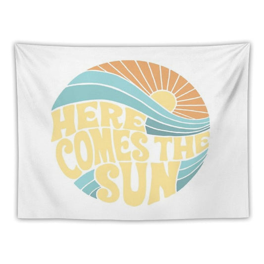 Groovy Here Comes The Sun Tapestry