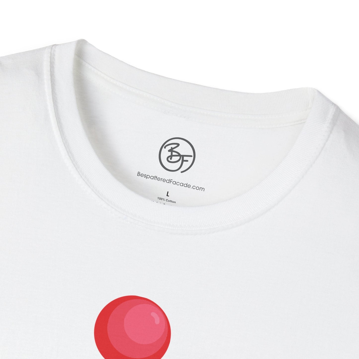 Bespattered Facade Rainbow Dots Unisex Softstyle T-Shirt