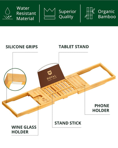 Bathtub Caddy Tray Lite, Natural