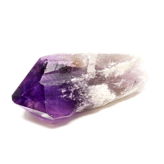Bahia Amethyst Crystal Point with Phantom Inclusions