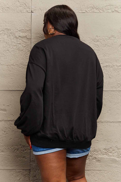 “Earth & Moon” Graphic Sweatshirt