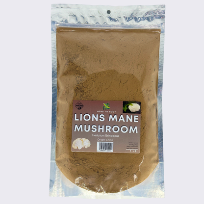 Lion's Mane Mushroom Powder – 1lb Bulk Brain Health Supplement