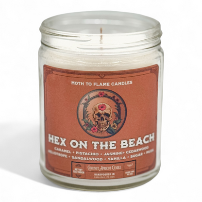 Hex on the Beach - 7 oz - Caramel, Pistachio, Cedar, Sandalwood, Vanilla