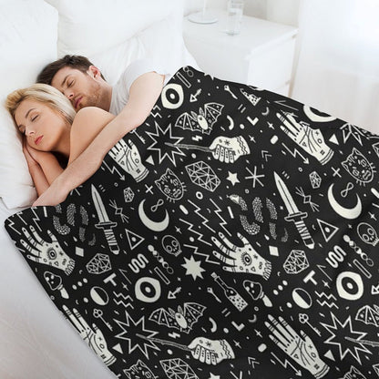 Witchcraft Throw Blanket