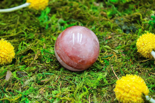 Fire Quartz Sphere