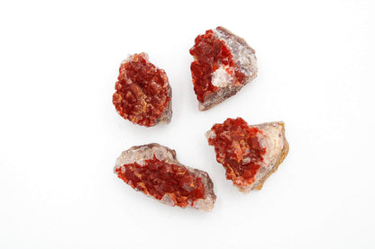 Moroccan Red Quartz Clusters 1.5"-2"
