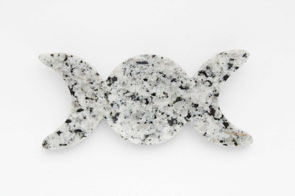 Triple Moon Dish, multiple stone options