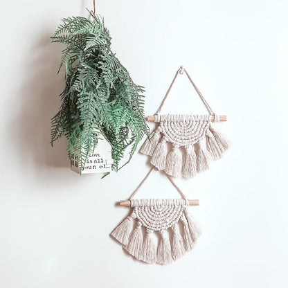 Hand-woven Macrame Tapestry