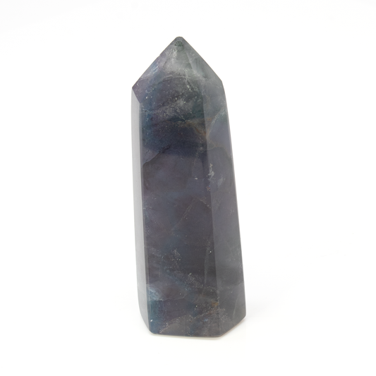 A+ Quality Blue Fluorite Point - Cut & Polished