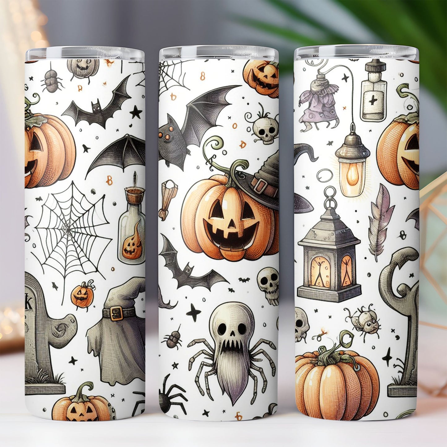 Spooky Halloween Tumbler