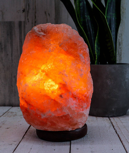 Himalayan Pink Salt Lamp – Large 12–15 lb with Dimmer Cord