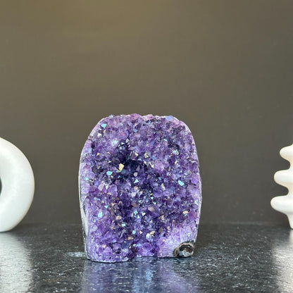 Deep Purple Amethyst cathedral geode