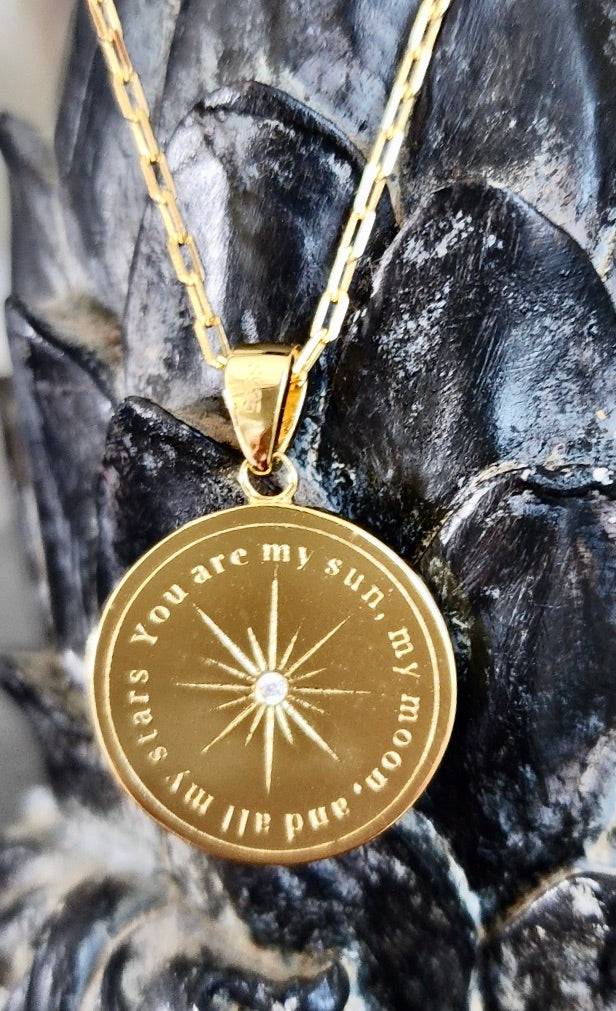Saints Over The Moon Necklace