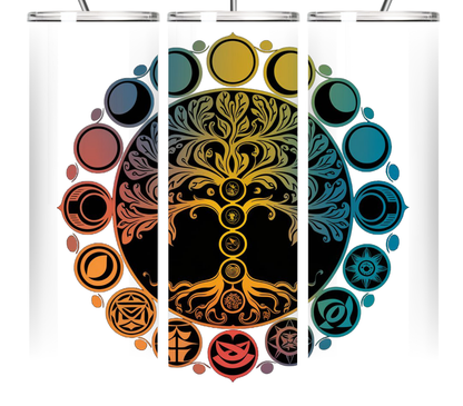 Chakra & Moon Phase Tumbler Collection 20oz Tumblers