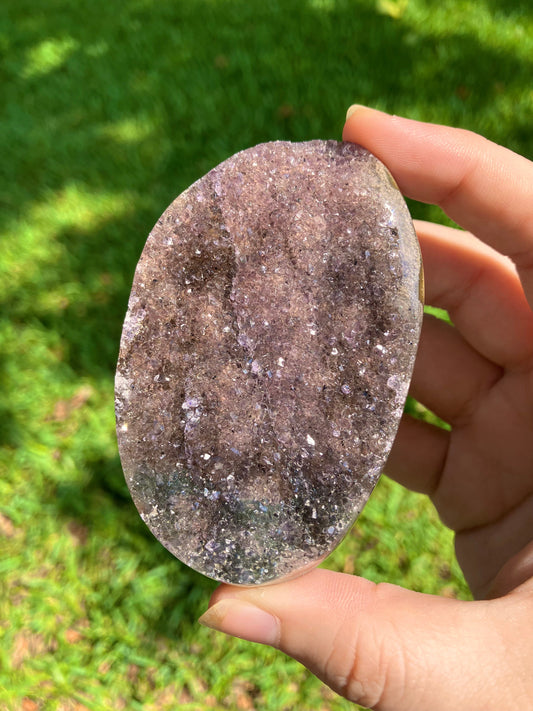 Rainbow Amethyst Cut Base