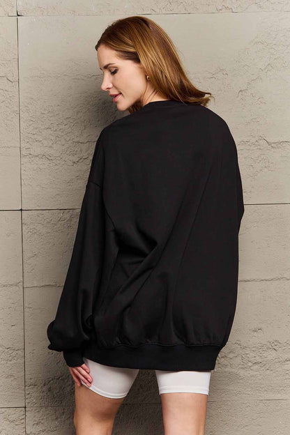 “Earth & Moon” Graphic Sweatshirt