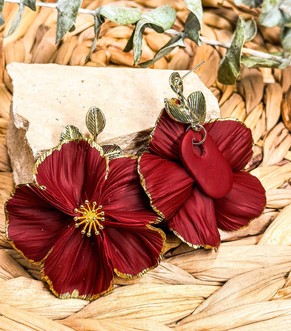 Flora - Handmade Flower Earrings