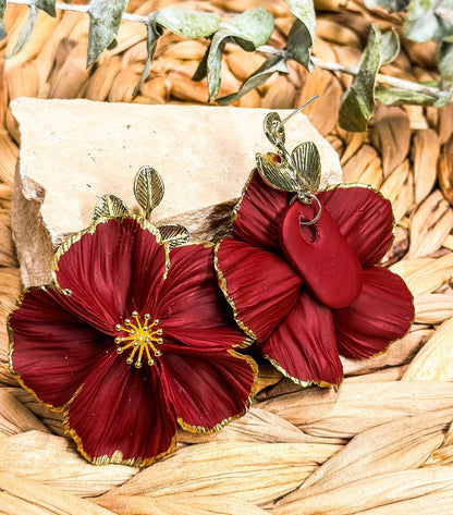 Flora - Handmade Flower Earrings