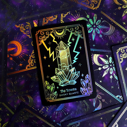 MINI Gold Crystalstruck Tarot© Card Deck