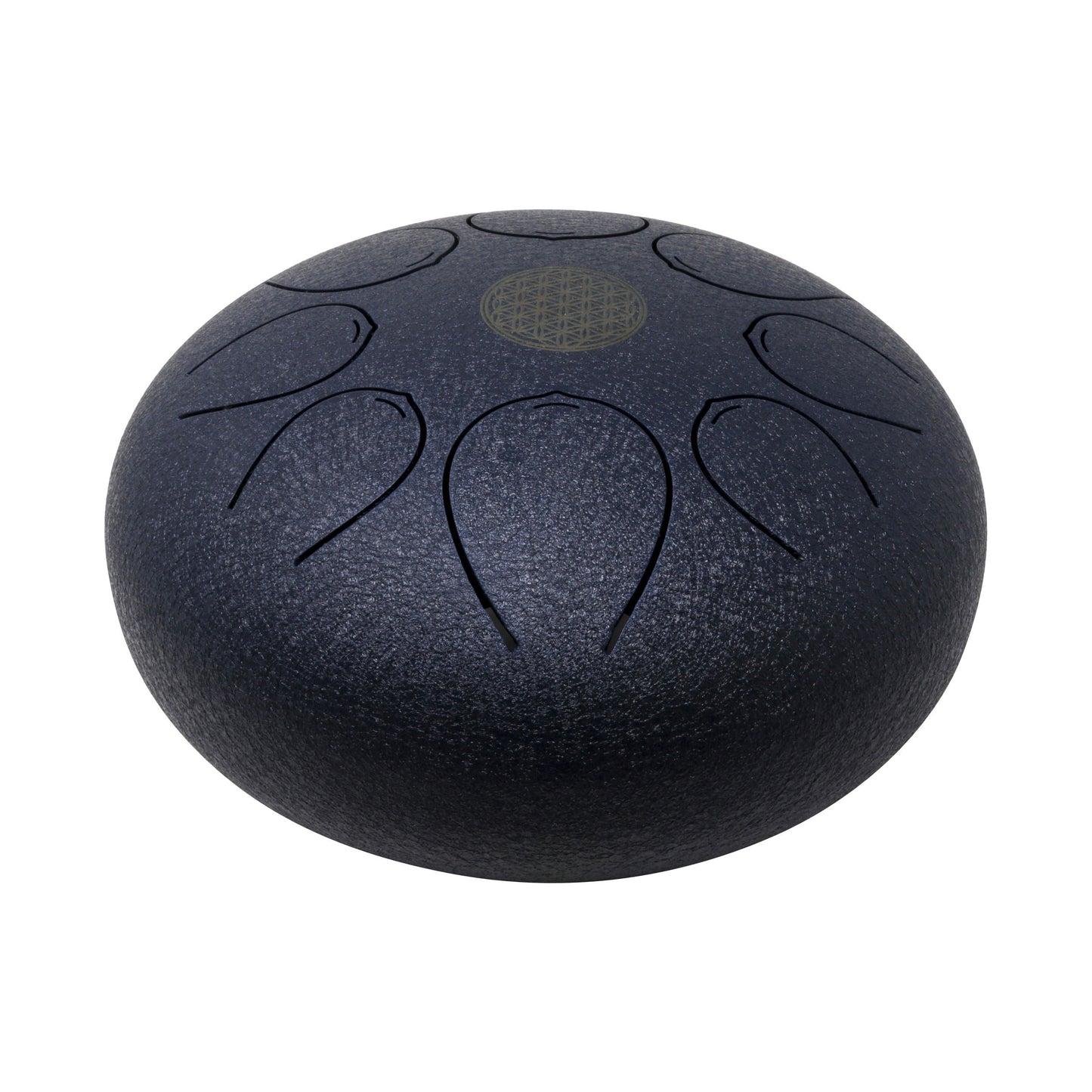 25cm Pentatonic Steel Singing Drum - Metal Dark Blue