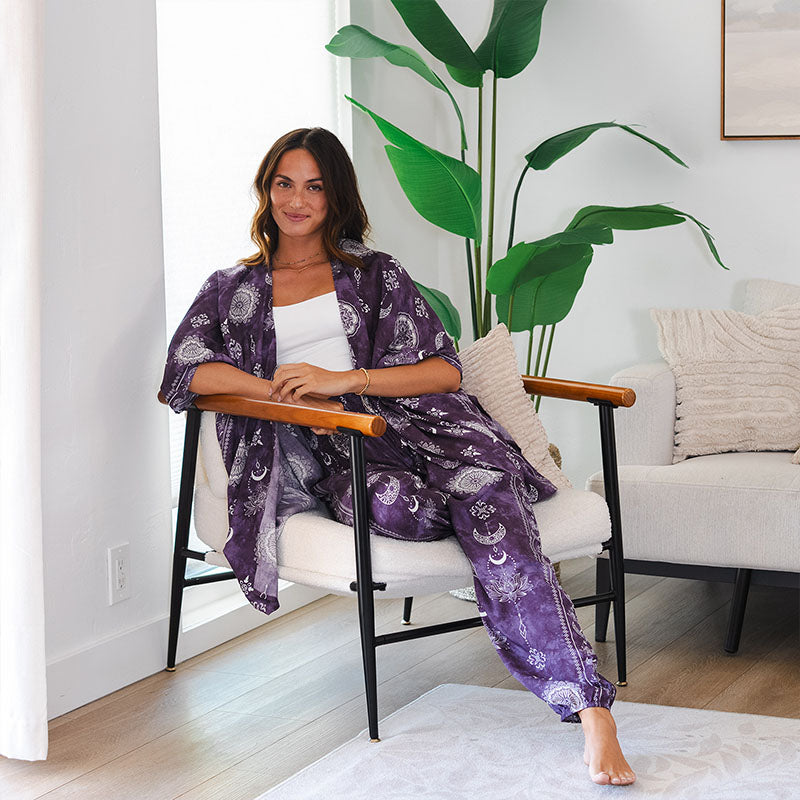 Mystic Plum Lounge Set