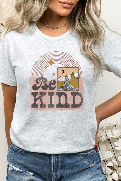 Be Kind Boho Moon - T-Shirt
