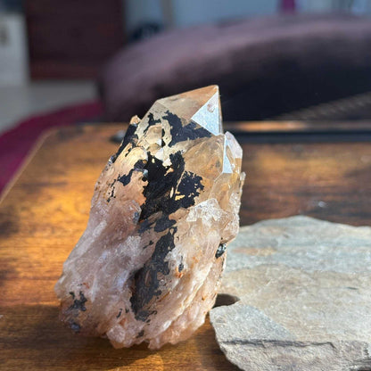 Natural Kundalini Citrine Phaser Cluster 🌠✨