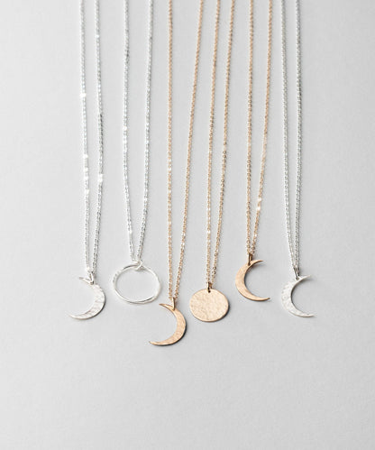 MOON PHASE NECKLACE