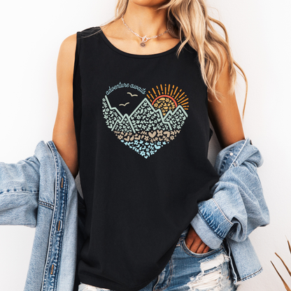 Outdoor Hiking - Comfort Colors Tank Top