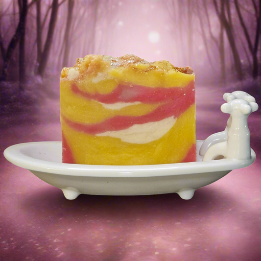 Honeysuckle Lemon -- Handmade Soap