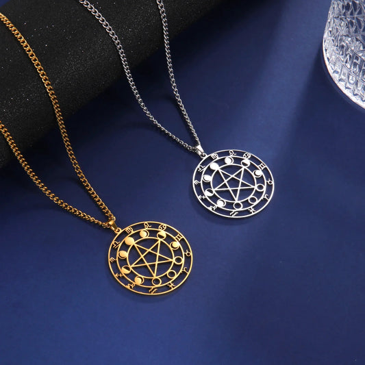 Pentacle Symbols Necklace