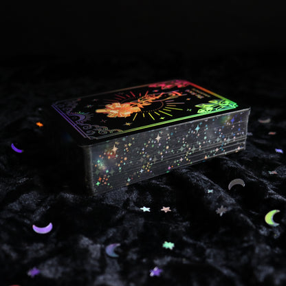 MINI Silver Crystalstruck Tarot© Deck – 78 Card Crystal Energy Tarot