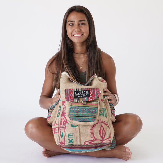 Recycled Travel Backpack Agra