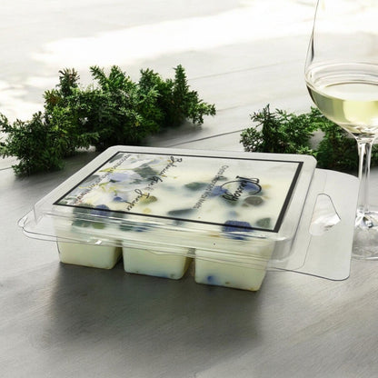 Botanical Gin & Juniper Crystal-Enhanced Premium Coconut-Soy Wax Melts