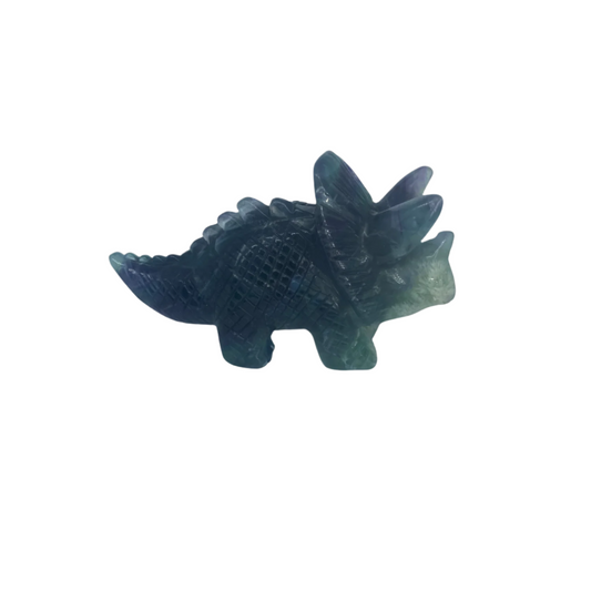 Fluorite Triceratops