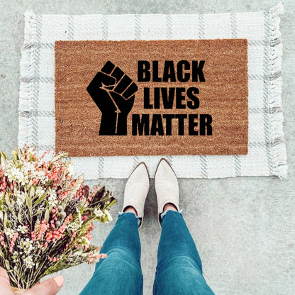 Black Lives Matter Doormat