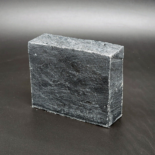 "Blackest of the Black" (ginger, basil, nutmeg, cedar, amber, orange) - Handmade Soap