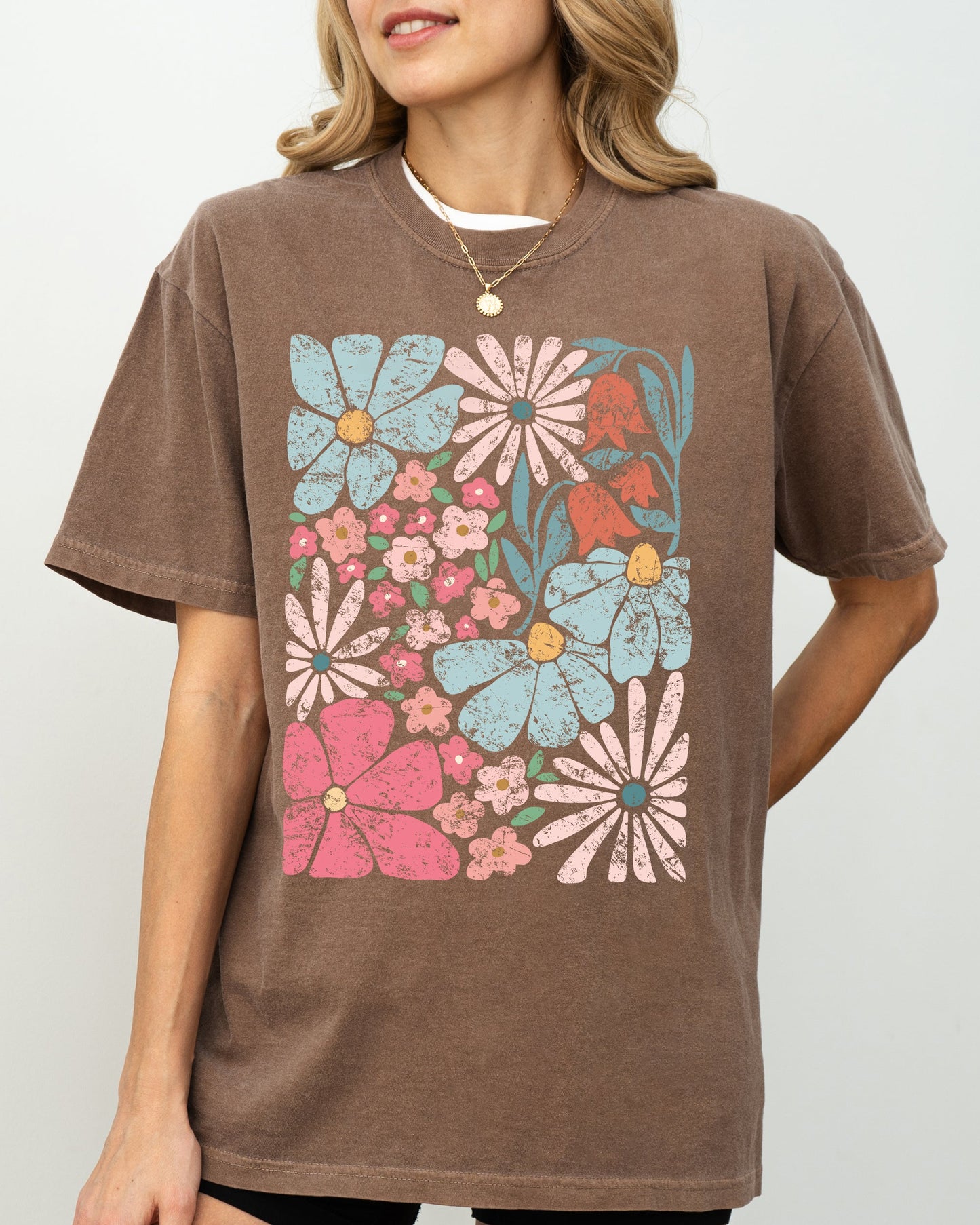 Groovy Blossoms - Comfort Colors Tshirt