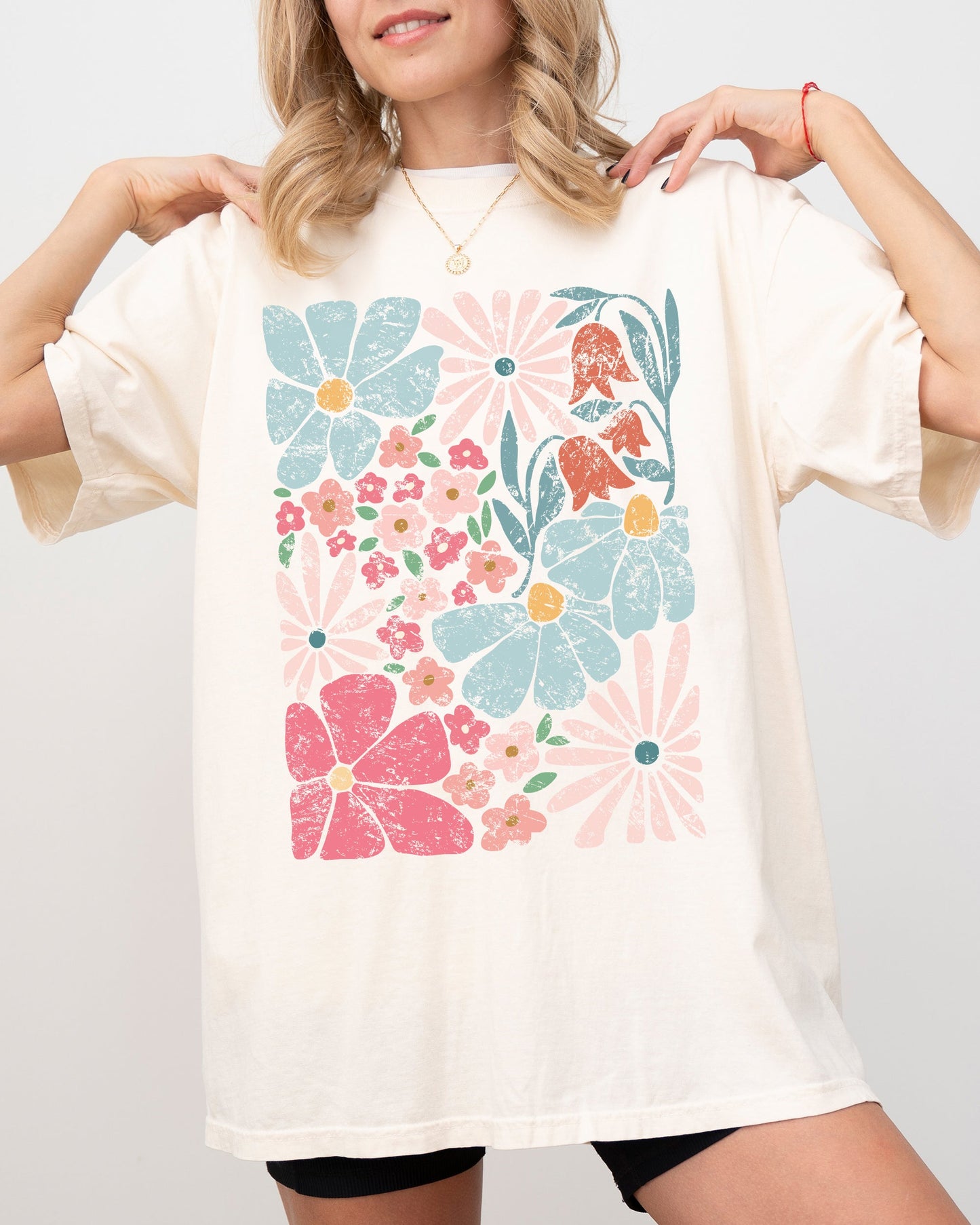 Groovy Blossoms - Comfort Colors Tshirt