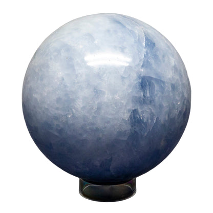 Blue Calcite Spheres 72-93mm