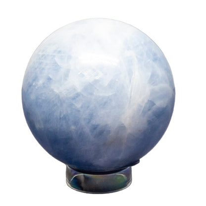 Blue Calcite Spheres 72-93mm