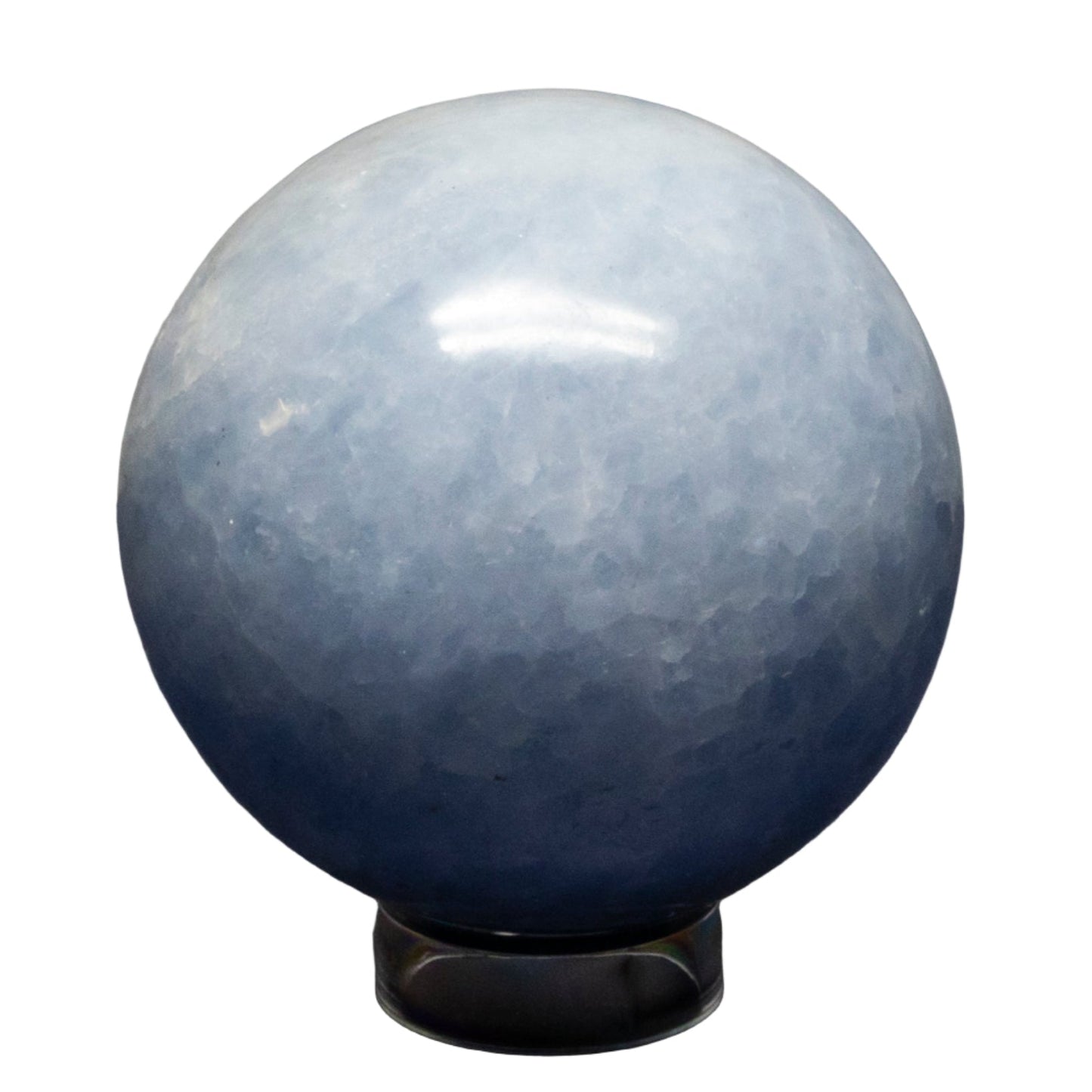 Blue Calcite Spheres 72-93mm