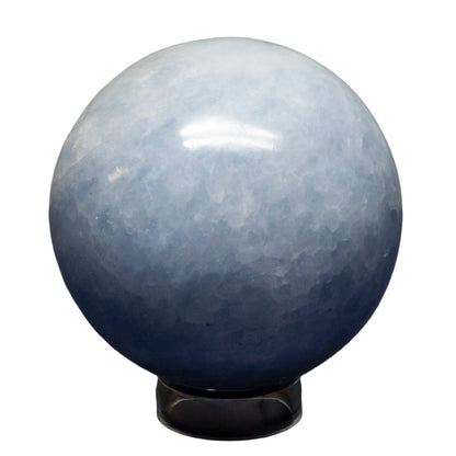 Blue Calcite Spheres 72-93mm