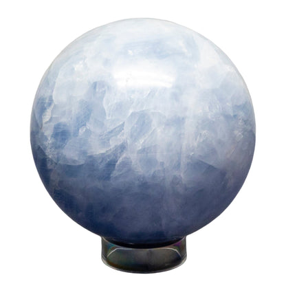 Blue Calcite Spheres 72-93mm