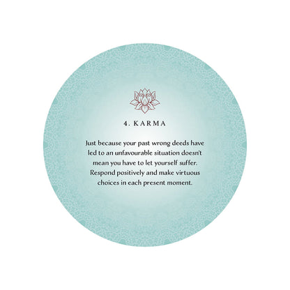 Buddhism Oracle Cards: The Science of Peace & Happiness
