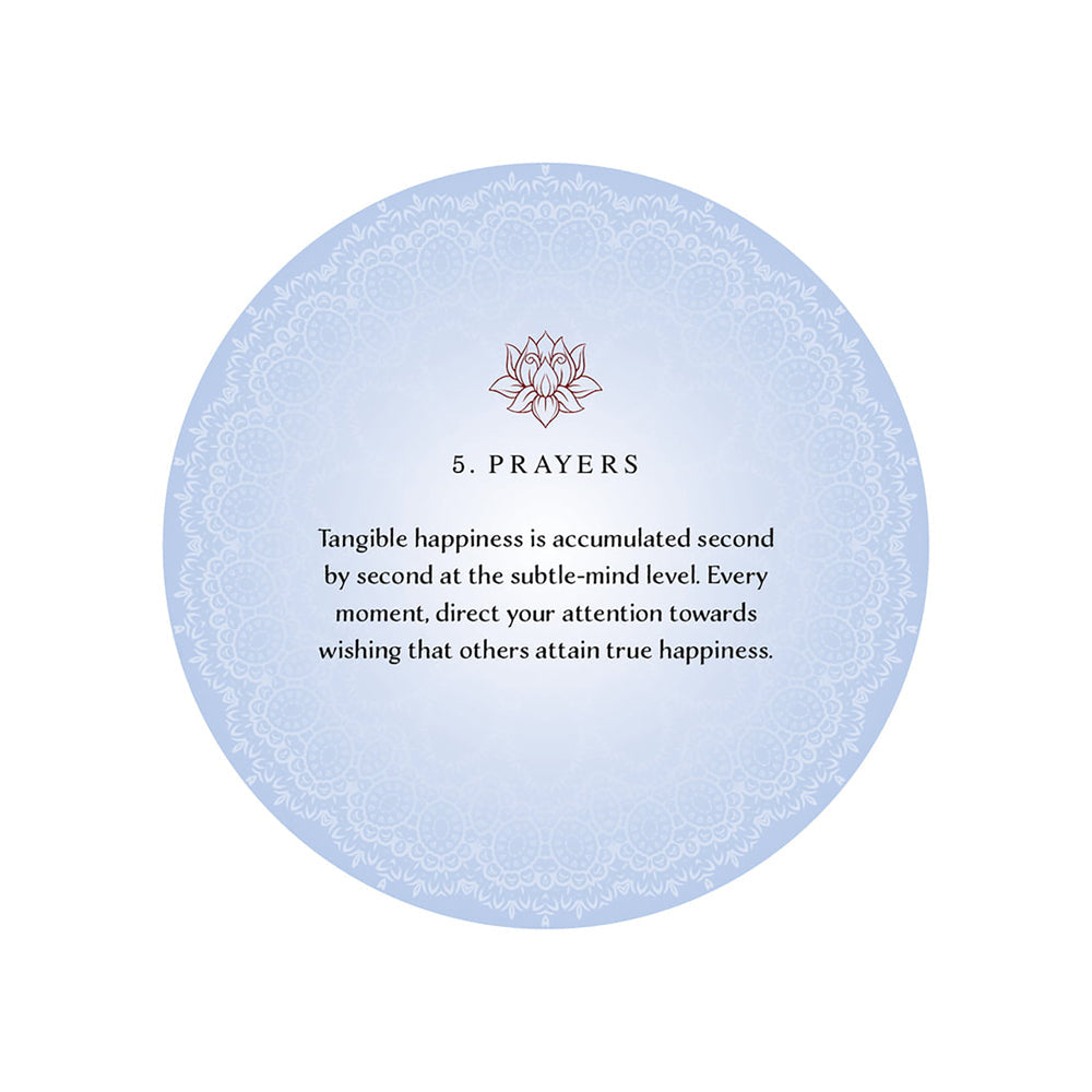Buddhism Oracle Cards: The Science of Peace & Happiness
